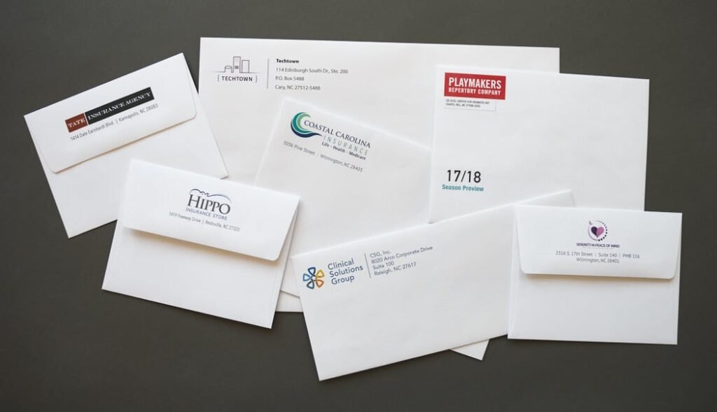 Envelope Printing Eastbourne 