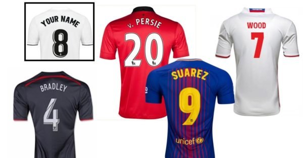 Football Shirt Printing Eastbourne